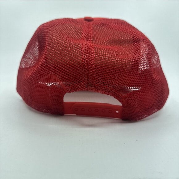 Vintage Riviera Hotel & Casino Las Vegas Trucker Hat Red Foam Mesh Snapback Cap - Picture 3 of 13